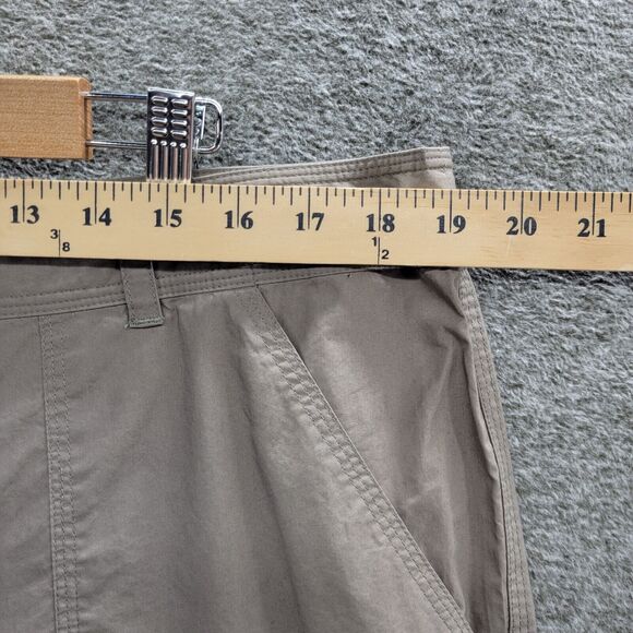 Tommy Bahama Pants Women's 16 Gray Snappy Poplin Crop Relax Fit NWT (MSRP $88) - Picture 7 of 11